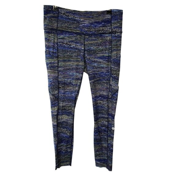 lululemon athletica Pants - Lululemon Fast Free Pocket Leggings II 25" Non-Reflective Nulux Size 10 W5BXSS